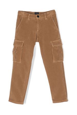 brown cotton trousers FAY KIDS | FT6P70V0104119